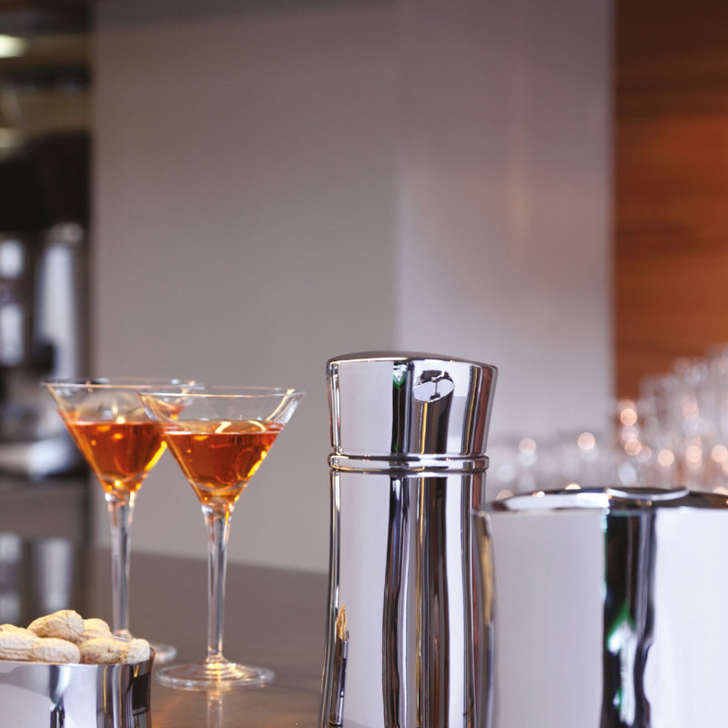 Bamboo Stainless Steel Coocktail Shaker