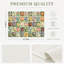Ensemble de table rectangulaire en polyester