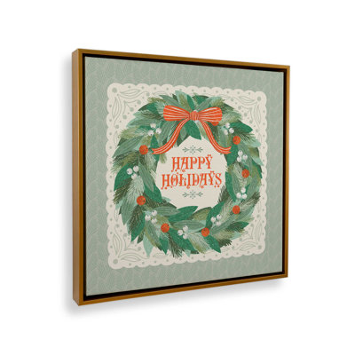 Joyeuses fêtes de Noël par Carey Copeland, reproduction d'art sur toile