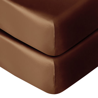 Luxury Silk Satin Crib Sheets - Full Size Fit 1 Pack with Smooth Finish for Standard Cribs & Toddler Mattresses??