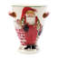 Old St. Nick Earthenware Table Vase