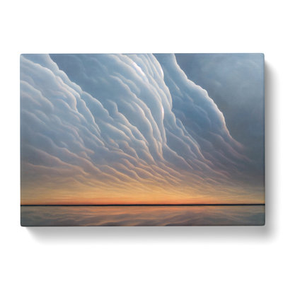 Agile Clouds - Wrapped Canvas Print