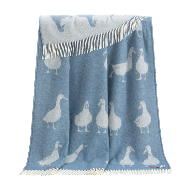Blue Duck Wool Throw