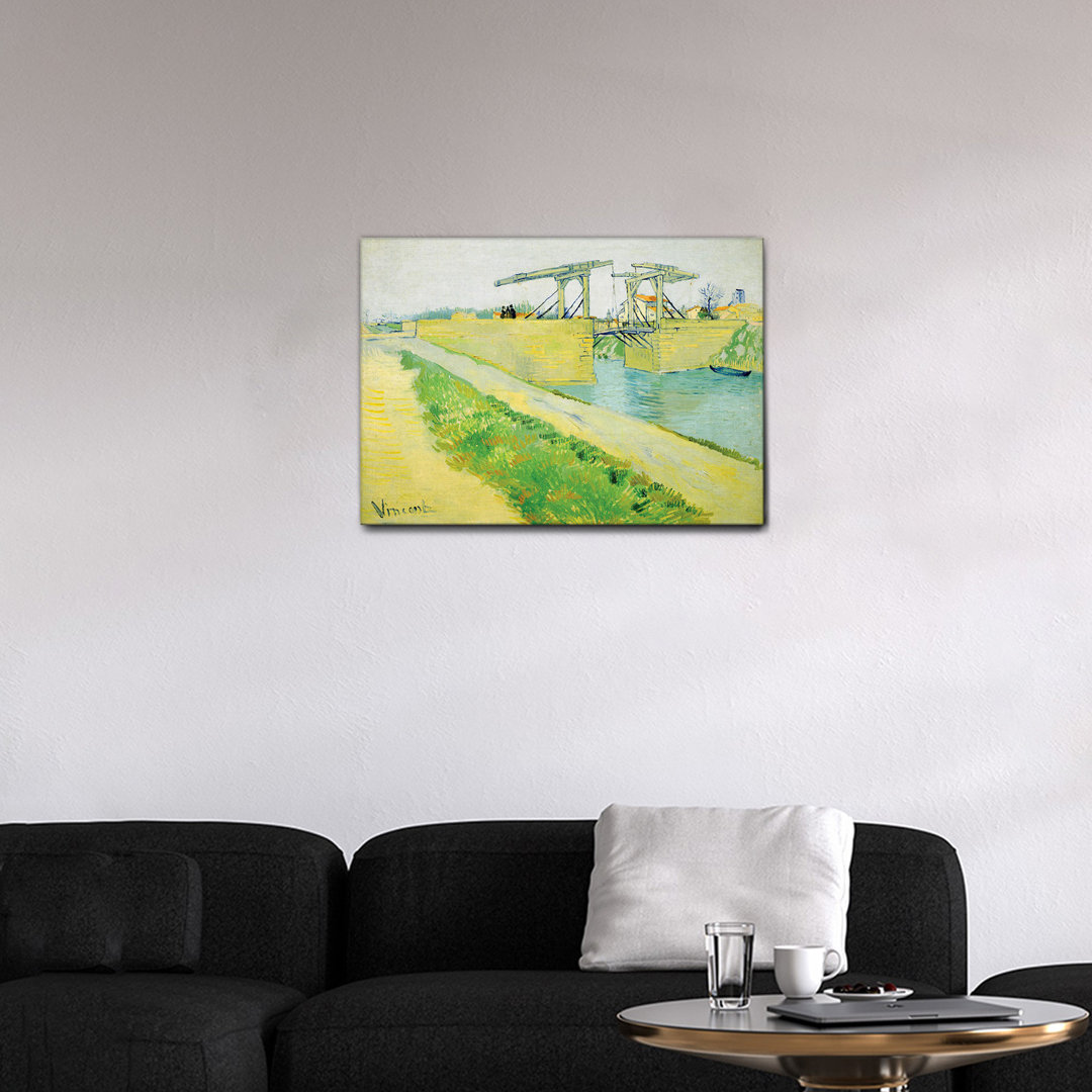 Leinwandbild Langlois Bridge von Vincent Van Gogh