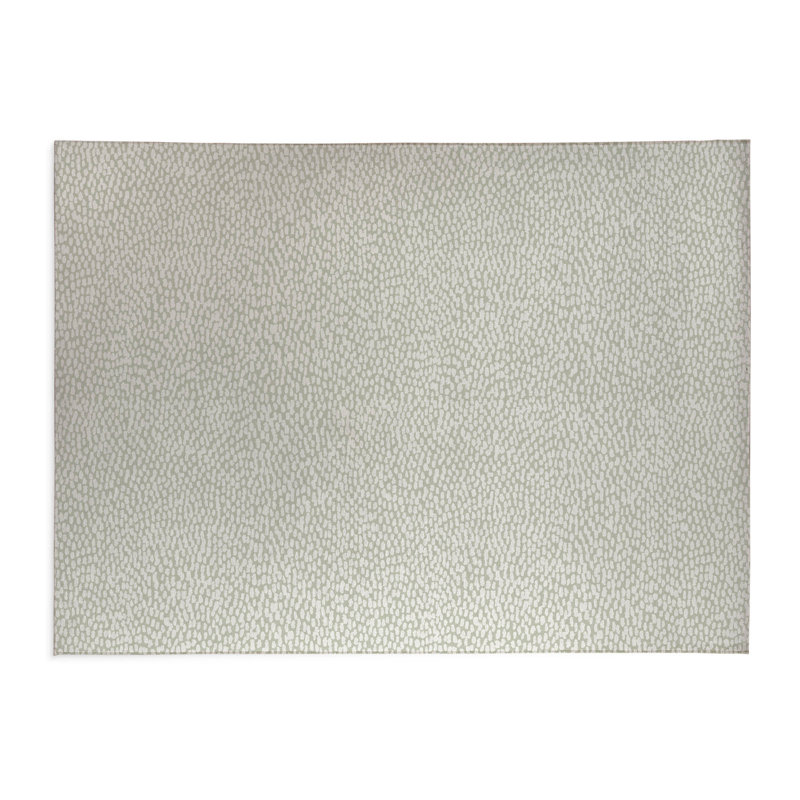 Twinkle Splat Lightweight Non-Slip Kitchen Mat, Light Green, Rectangle 2' x 3'
