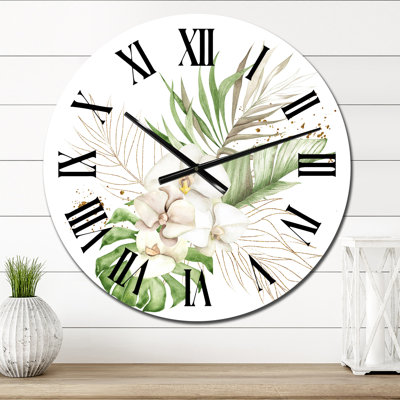 Horloge murale surdimensionnée