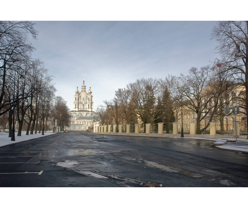 Smolny Proezd, 12" H x 18" W
