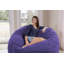 Fauteuil à billes - Fauteuil à billes rond rembourré en mousse à mémoire de forme avec housse amovible et lavable à la machine - Fauteuil à billes avec housse en microfibre douce - Plusieurs tailles et plusieurs tissus lavables à la machine-2127524633-2145937782