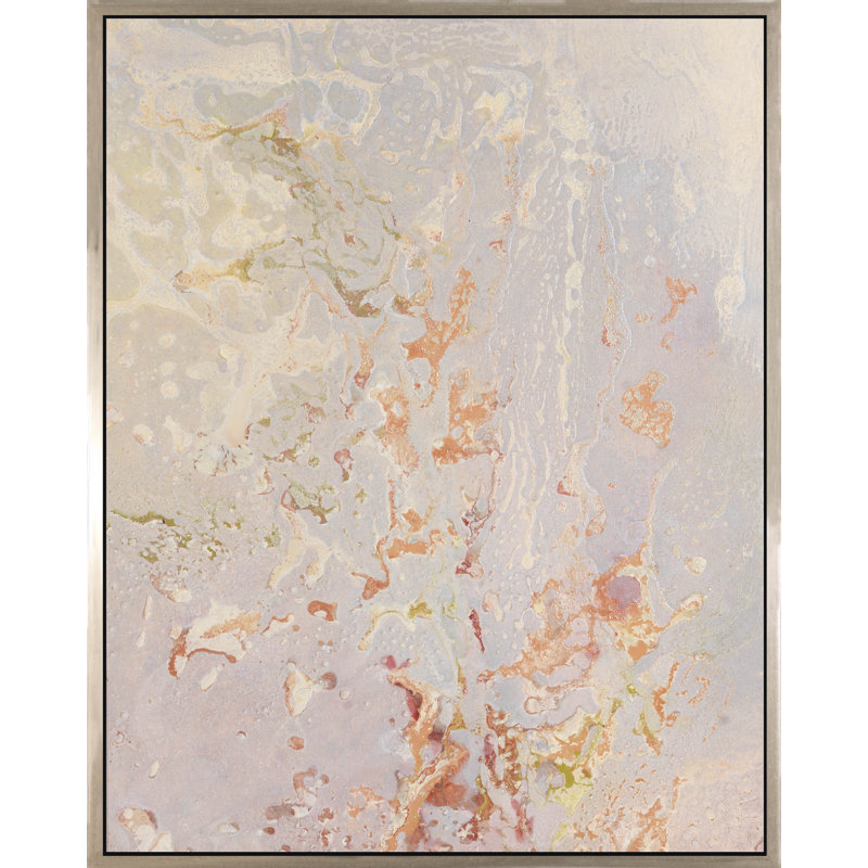 Pale Hope - peinture sur toile à cadre flottant
