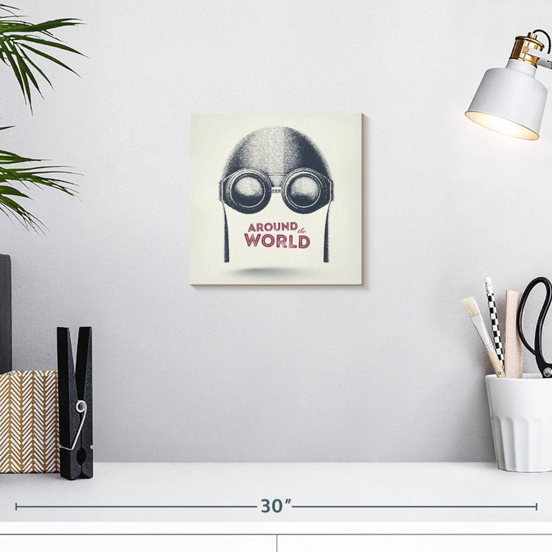 Tergel Around The World Aviator, 10" H x 10" W