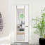 Heulyn Rectangle Metal Frame Over the Door Full Length Mirror-829627892-829627895