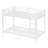 Twin XL over Twin XL Metal Bunk Bed for Teens & Adults, Space-Saving, Noise-Reducing, No Box Spring, White