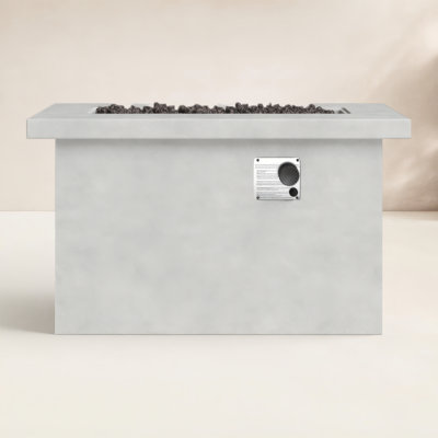 Rashid Rectangle Fire Pit Table