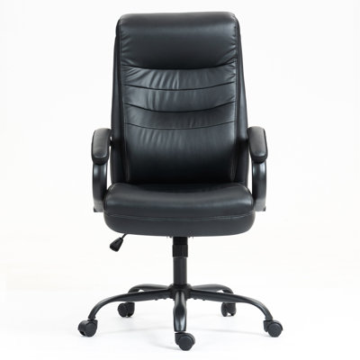 Chaise tout confort à haut dossier avec hauteur réglable, pour le soutien de la colonne vertébrale - 9131Hj-Kd Art Office