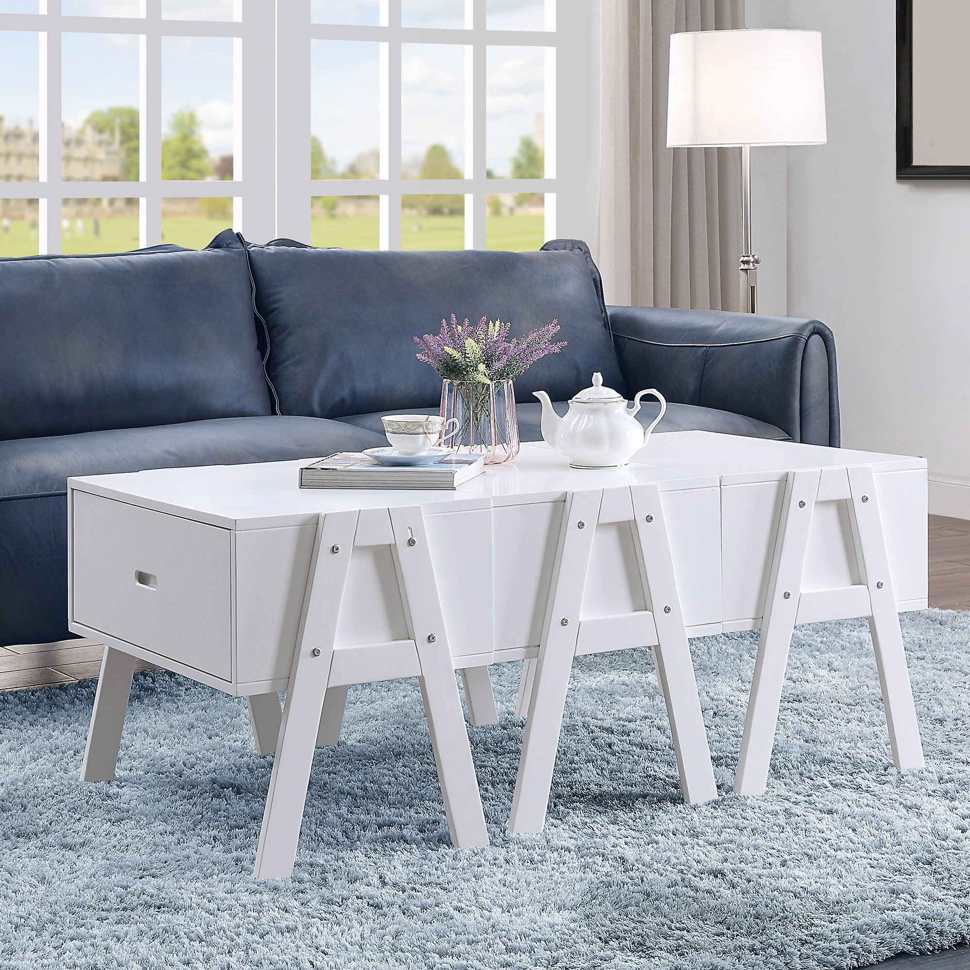 Corrigan Studio® Salem Coffee Table with Storage Wayfair