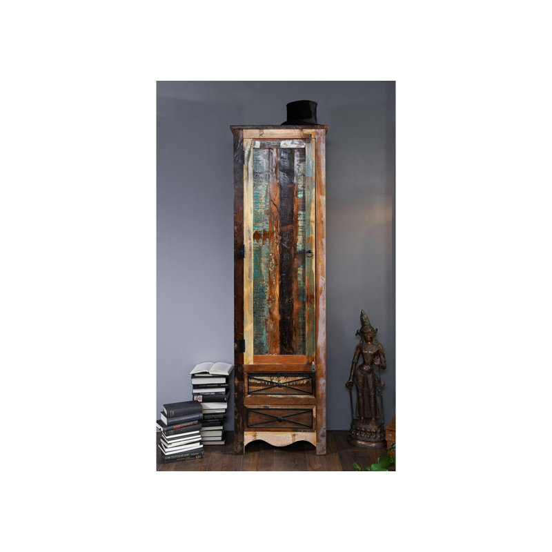Nature Of Spirit 1 Door Solid Wood Wardrobe
