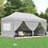 20 Ft. W X 10 Ft. D Steel Pop-Up Canopy With Weights-114850805