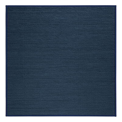 Tapis gris uni lavable à la machine