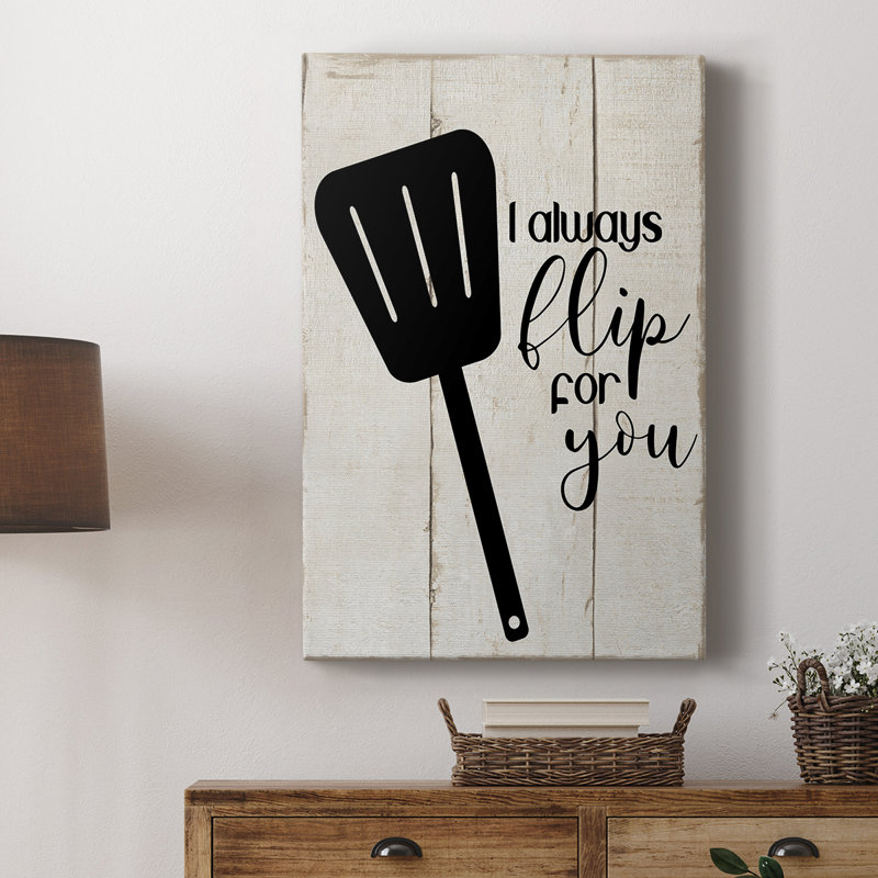 Flip For You - Gallery Cavas, H 12 po x l 8 po