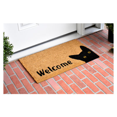 Acevevo Non-Slip Animal Print Outdoor Doormat
