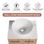 Ensemble de meuble-lavabo simple 23,94 po avec plateau en pierre Kathalia
