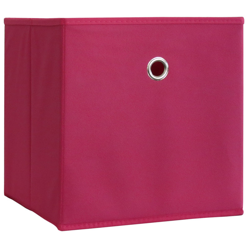 Rebrilliant Fabric Box, Pink, Without Lid