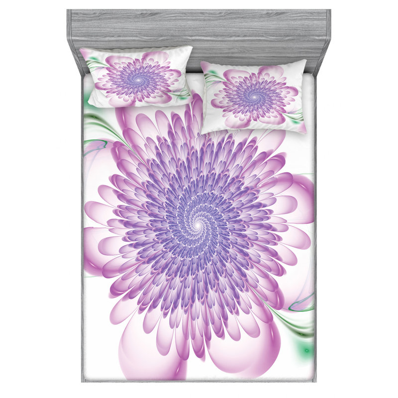 Microfiber Sheet Set, Full Sheet Set with Fitted Sheet