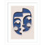 «Galya Treechild The Blue Mask» encadré sur papier par Treechild-95959726-95959732
