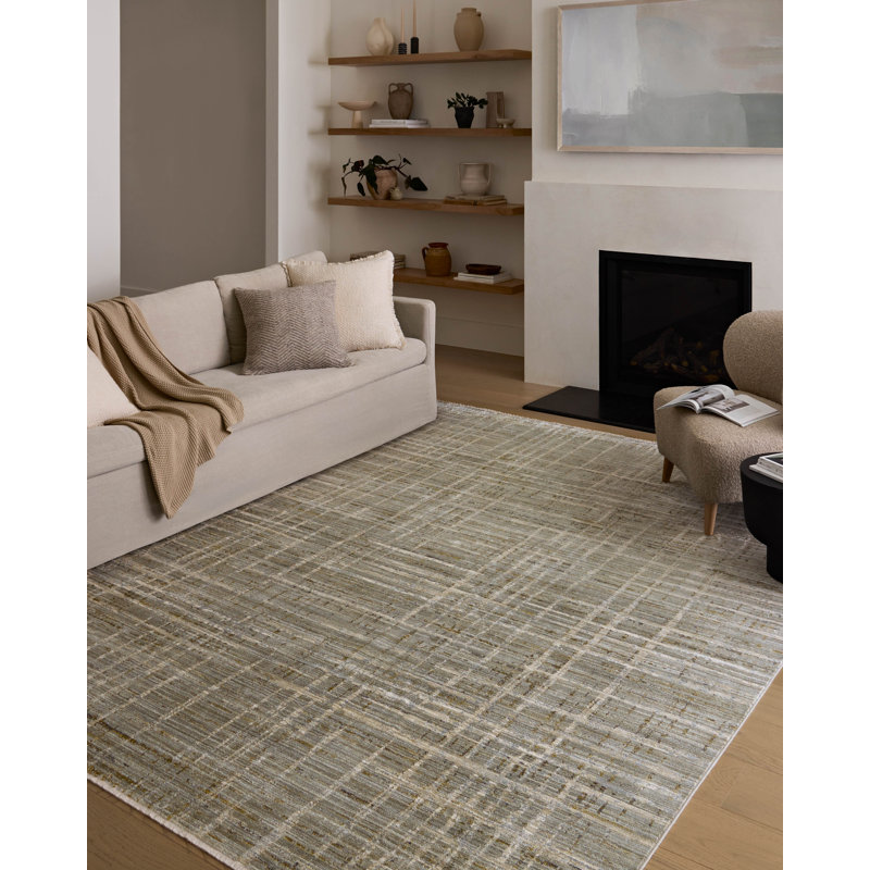 Tapis brun Marlia, Tapis de couloir 2 pi 6 po x 10 pi