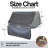 Covered Living 45″ Grey Vinyl Built-In BBQ Grill Cover / Outdoor Kitchen Island Heavy Duty, Water Repellent-49811849-105426940