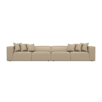Bliss 2-Piece Fabric Sectional