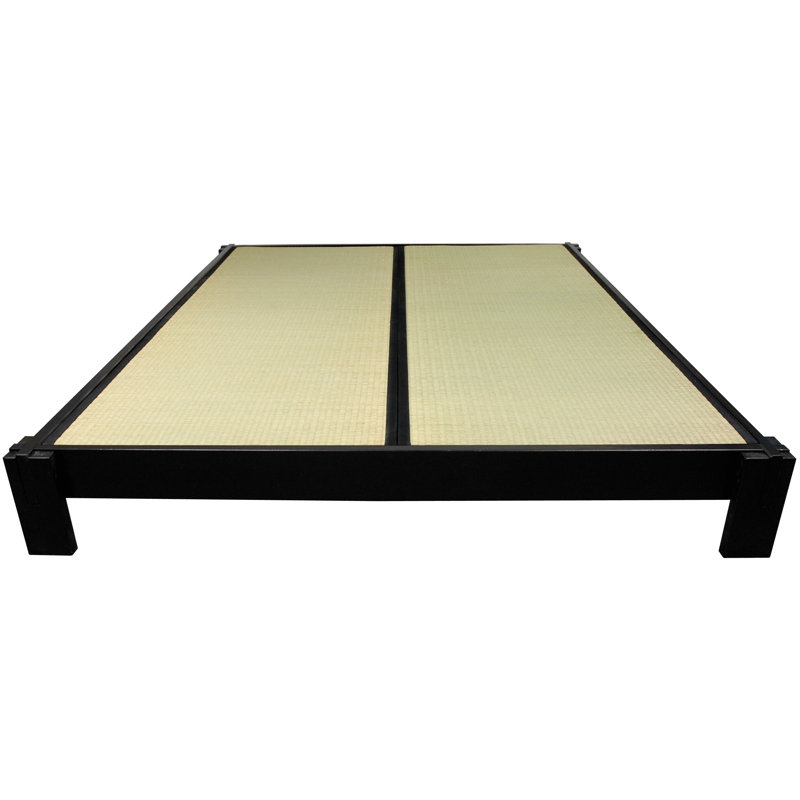 Christofor Solid Wood Bed, California King, Honey