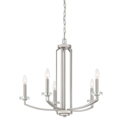 Enders 5 - Light Dimmable Classic / Traditional Chandelier