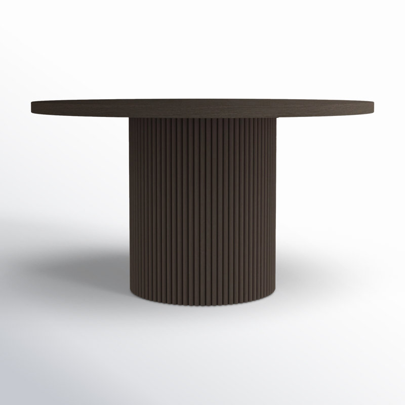 Fairmont Round Dining Table, Black
