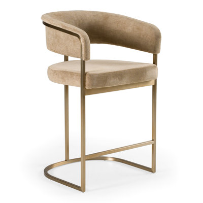 Sebastian - Modern Fabric + Counter Chair
