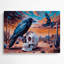 «Southwestern Animals», art mural rose en métal 46-962583965