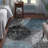 Padowski Floral Gray/Blue/Black Area Rug-1364761532