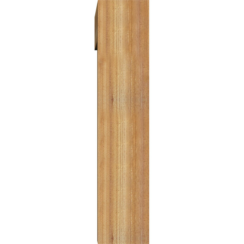 Support Westlake Block avec support décalé, 38 x 34, Cèdre rouge occidental de l 8 po (scié brut)