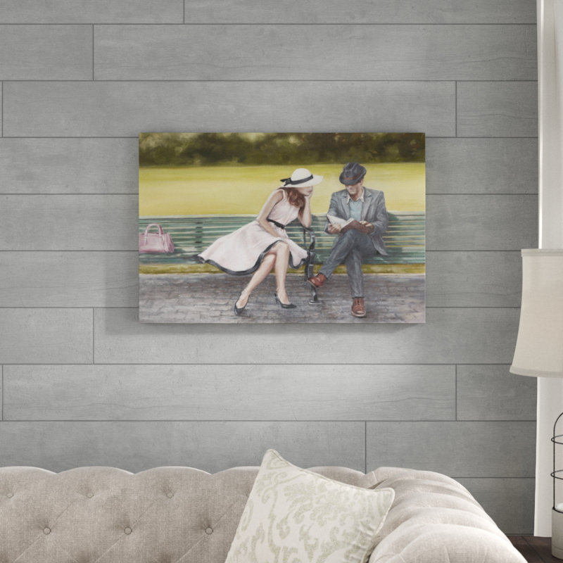 «Prologue», peinture sur toile, H 20 po x l 30 po