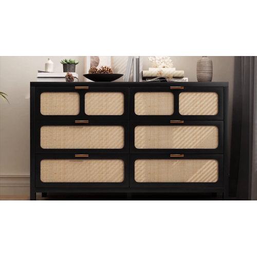 Bay Isle Home 6 - Drawer Dresser & Reviews | Wayfair