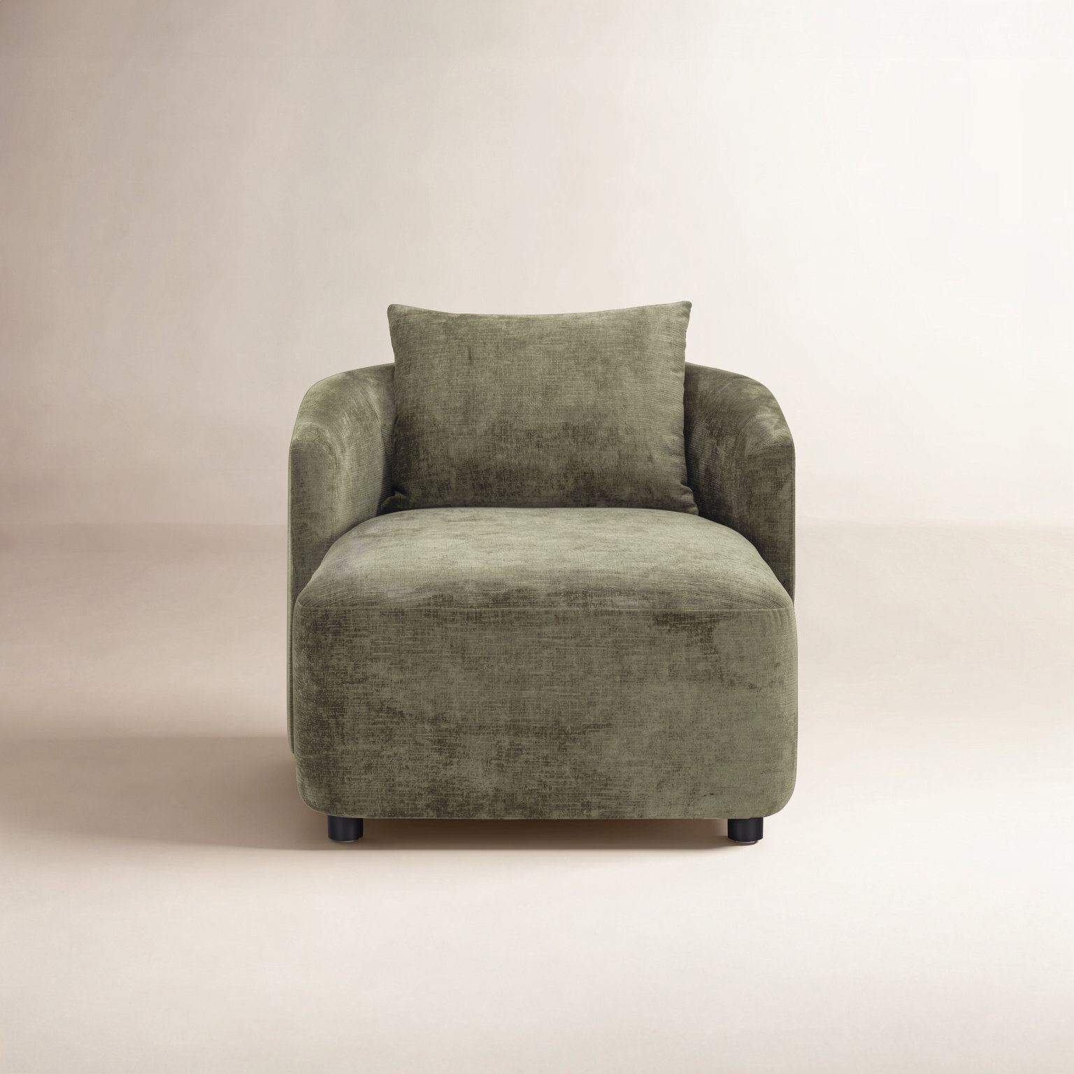 Gwendelyn Chaise Lounge, Juniper Green Performance Chenille