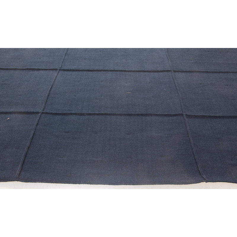 Modern One-of-a-Kind Rectangle 7'5" X 8'2" Hand Knotted Area Rug