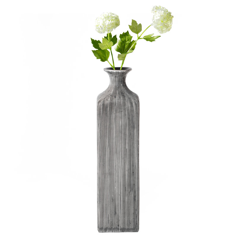 Table Vase, 11.5" H x 3.5" W x 3.5" D