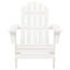 Highland Dunes Garden Adirondack Chair with Ottoman and Table Solid Fir Wood-1829923071