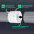 4 Inch White PVC DWV Coupling, Hub x Hub Drain, Waste & Vent Fitting (25-Pack)