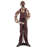 Halloween Animatronic Shaking Haunted Man W/ Chainsaws Life Size Scary Bio-human W/ Sound Activated Design & Control Button 