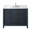 Meuble-lavabo autoportant à simple cuve 42 po avec plateau en marbre Caldwell-107663189-107663191-107663187