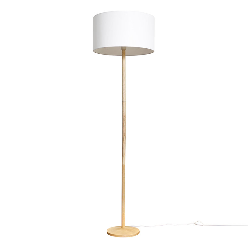 166cm Natural Traditional Floor Lamp