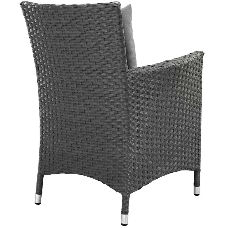 Ensemble repas d'extérieur 9 pièces Modway, Toile granit Sunbrella®