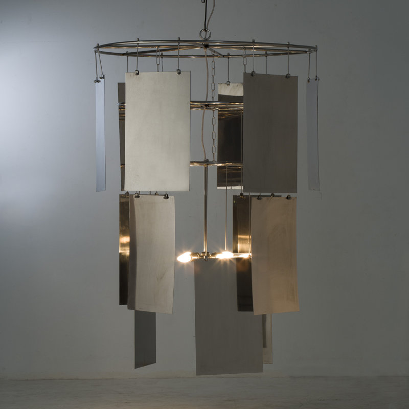 Oakland 4 - Light Chandelier, Stainless